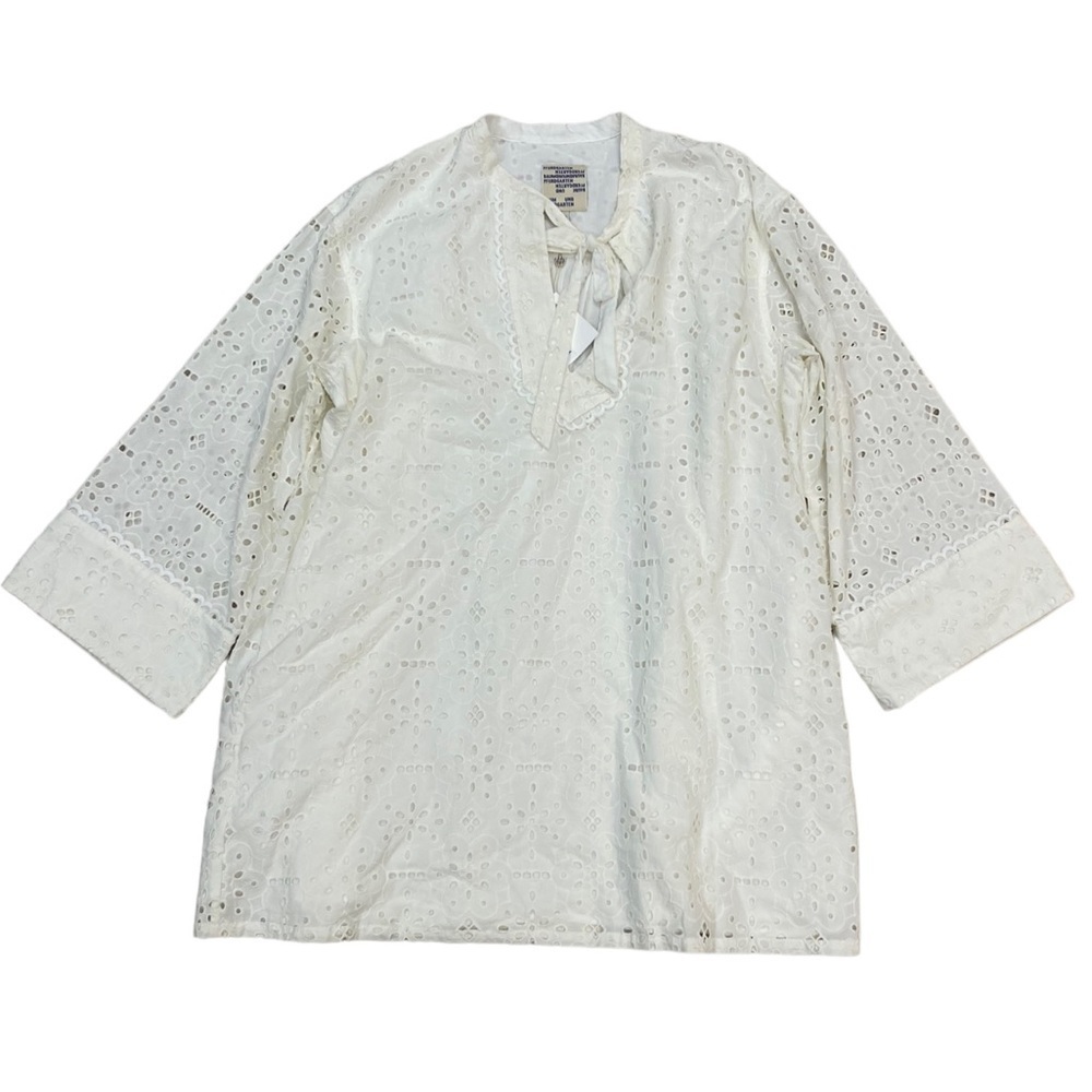 NWT BAUM UND PFERDGARTEN Abi Sangallo Mini Dress in White Size 8 US - 40FR - Picture 3 of 9